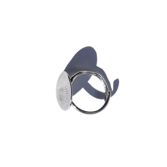 Leucolla Fossil Ring