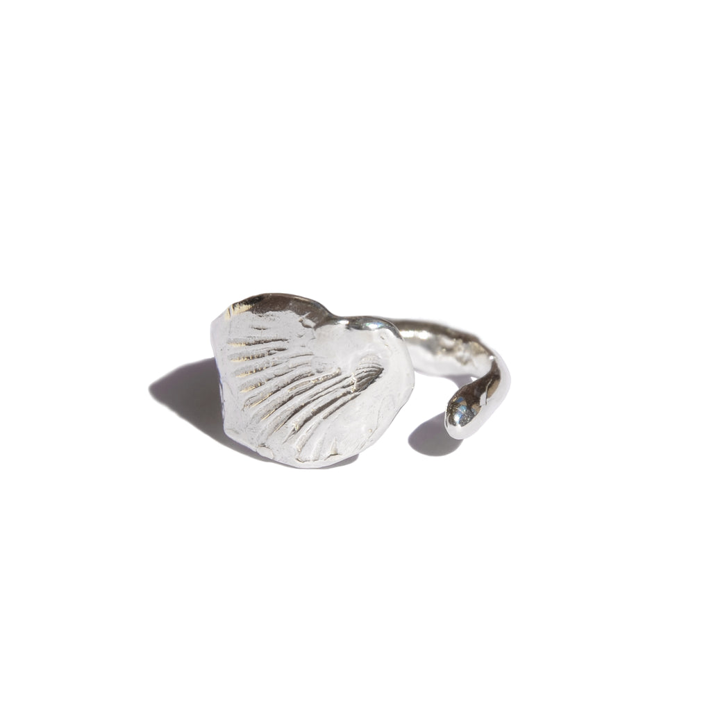 Leucolla Fossil Ring