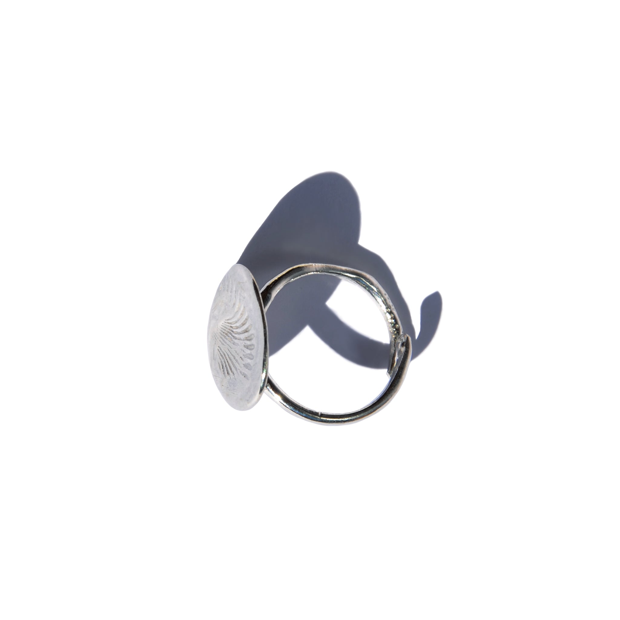 Leucolla Fossil Ring